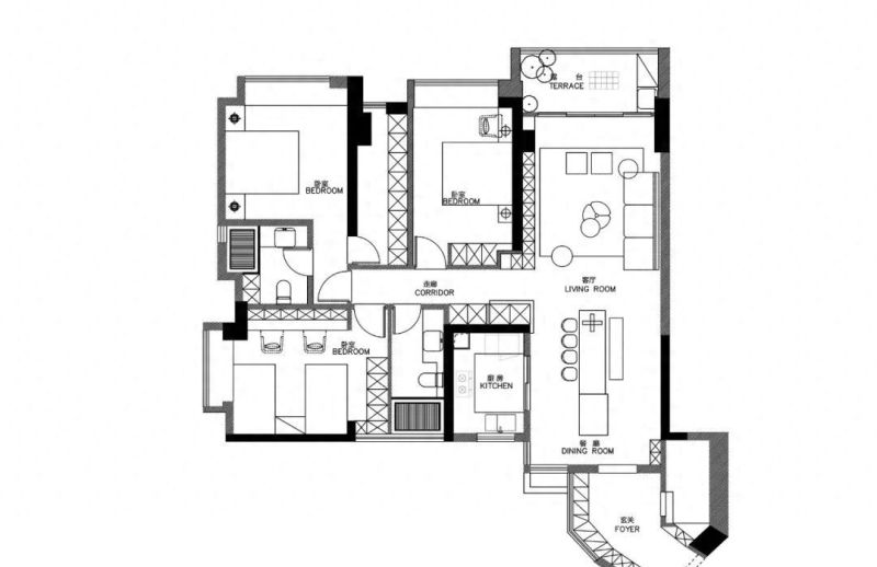 160㎡现代木质风，满屋的木饰面，简约质朴的空间，惬意自然 - 家居知识