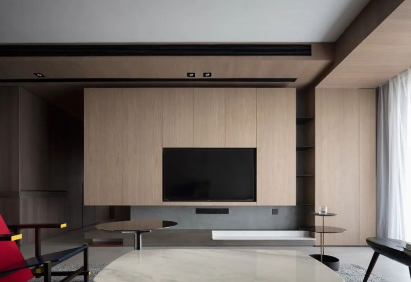 160㎡现代木质风，满屋的木饰面，简约质朴的空间，惬意自然 - 家居知识