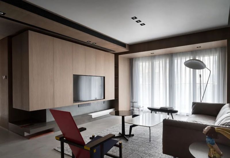 160㎡现代木质风，满屋的木饰面，简约质朴的空间，惬意自然 - 家居知识