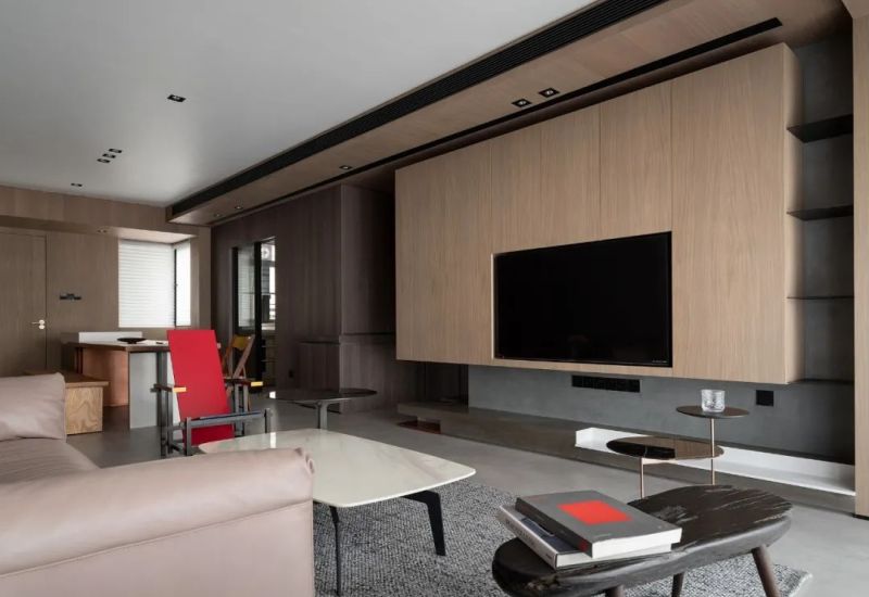 160㎡现代木质风，满屋的木饰面，简约质朴的空间，惬意自然 - 家居知识