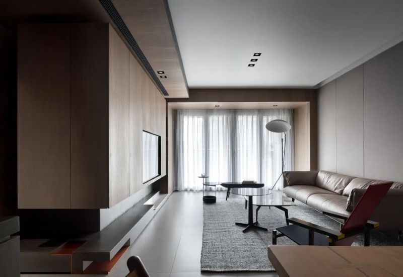 160㎡现代木质风，满屋的木饰面，简约质朴的空间，惬意自然 - 家居知识