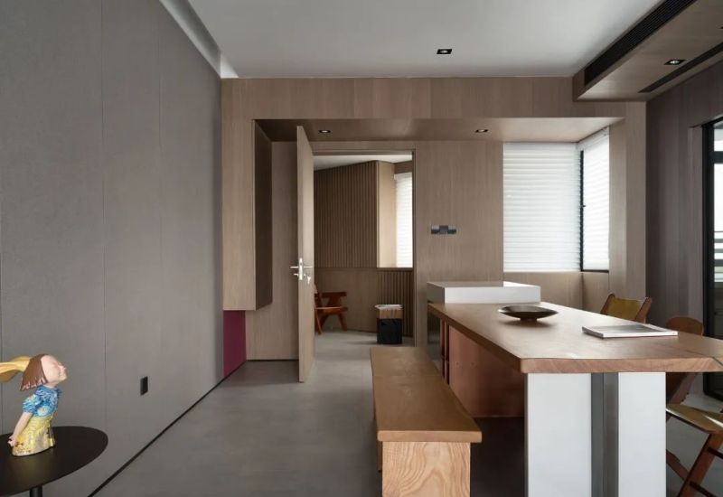 160㎡现代木质风，满屋的木饰面，简约质朴的空间，惬意自然 - 家居知识