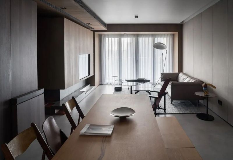 160㎡现代木质风，满屋的木饰面，简约质朴的空间，惬意自然 - 家居知识