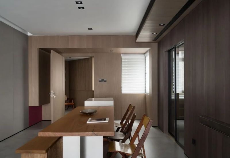 160㎡现代木质风，满屋的木饰面，简约质朴的空间，惬意自然 - 家居知识