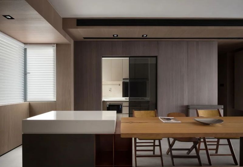 160㎡现代木质风，满屋的木饰面，简约质朴的空间，惬意自然 - 家居知识