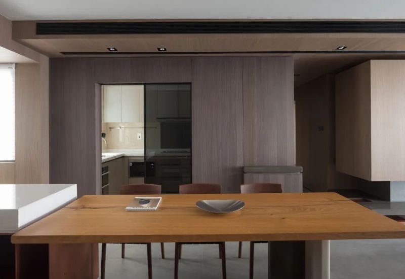 160㎡现代木质风，满屋的木饰面，简约质朴的空间，惬意自然 - 家居知识