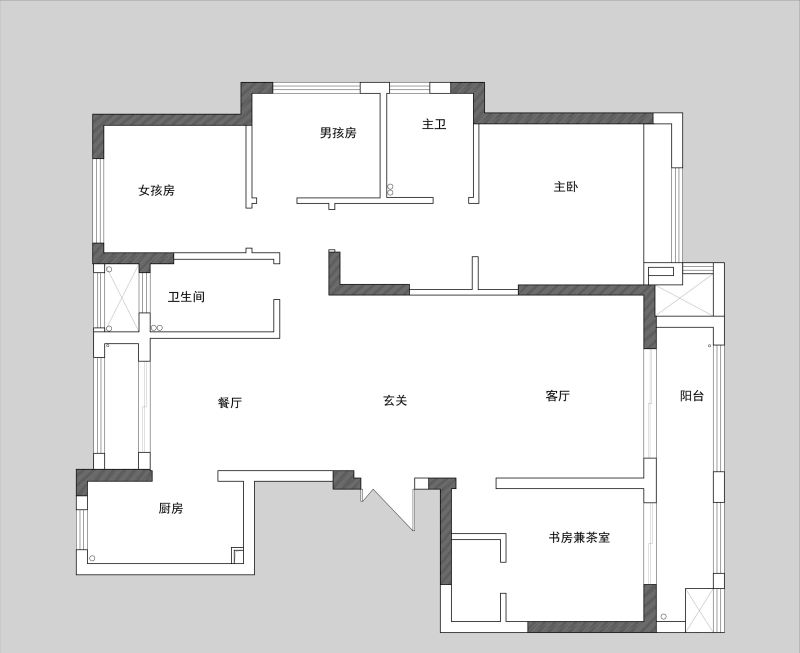 130㎡新中式风格装修：就连电梯间都打造的很韵味 - 家居知识