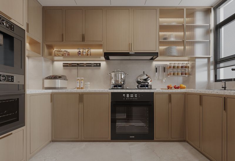 130㎡新中式风格装修：就连电梯间都打造的很韵味 - 家居知识