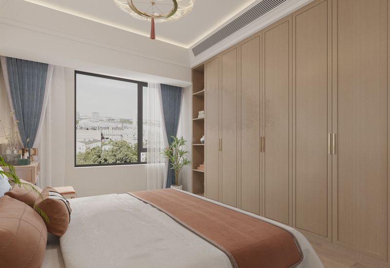 130㎡新中式风格装修：就连电梯间都打造的很韵味 - 家居知识