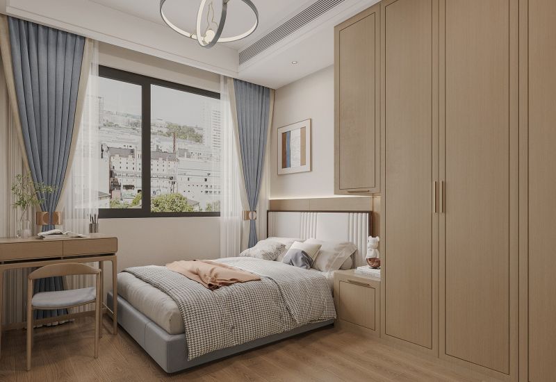 130㎡新中式风格装修：就连电梯间都打造的很韵味 - 家居知识