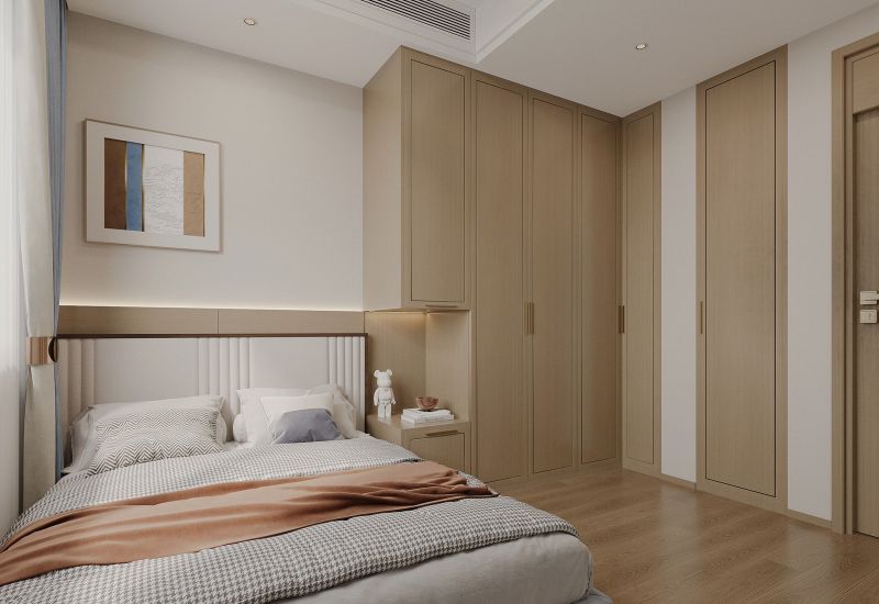 130㎡新中式风格装修：就连电梯间都打造的很韵味 - 家居知识