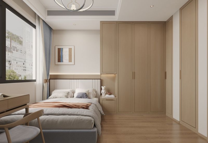 130㎡新中式风格装修：就连电梯间都打造的很韵味 - 家居知识