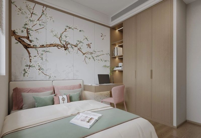 130㎡新中式风格装修：就连电梯间都打造的很韵味 - 家居知识