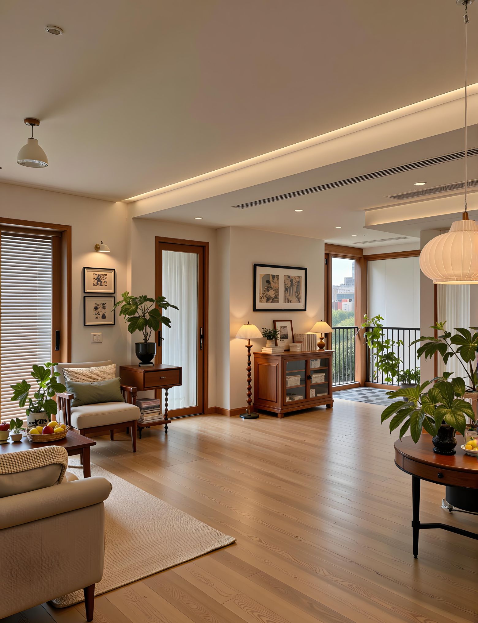 80%的简洁搭20%的复古，混搭出有故事感的家 - 家居知识