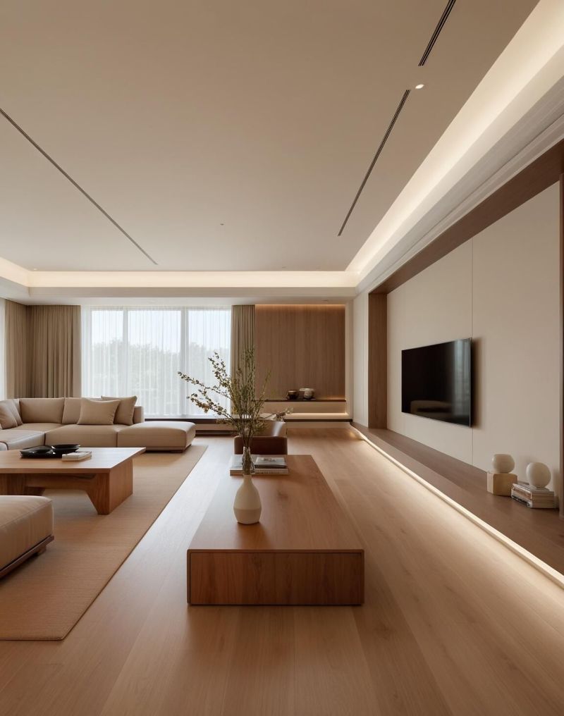 150㎡极简风，干净清爽刚刚好肉眼可见的松弛感，一点烦恼都没有 - 家居知识