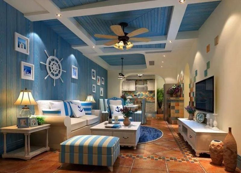 地中海风格，让室内整体风格富有浪漫情怀 - 家居知识