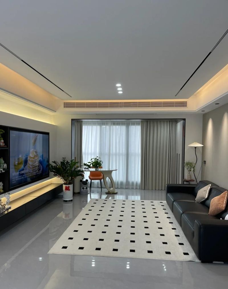 电视柜不是客厅标配！看这户人家的设计，实用到惊艳 - 家居知识