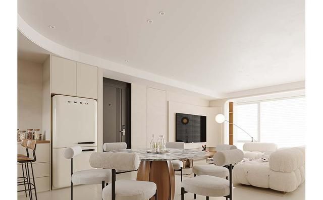 128㎡现代装修原木+奶白，治愈所有坏情绪！ - 家居知识