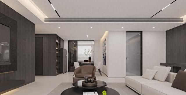 140㎡意式极简风，材质光影交织的永恒格调