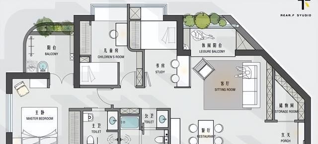 这是我见过最佛系的装修：115㎡全屋原木风再过10年也不过时 - 家居知识