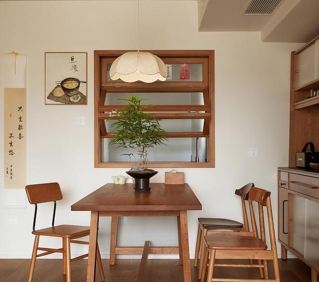 这是我见过最佛系的装修：115㎡全屋原木风再过10年也不过时 - 家居知识