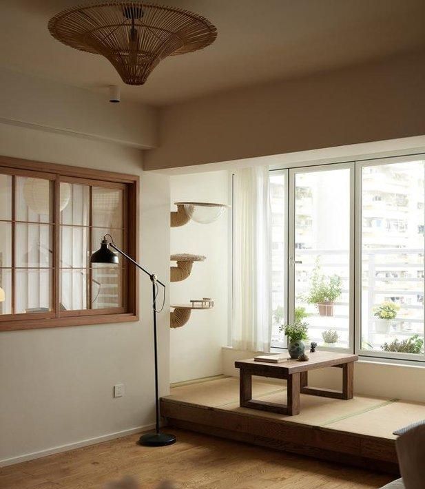 这是我见过最佛系的装修：115㎡全屋原木风再过10年也不过时 - 家居知识