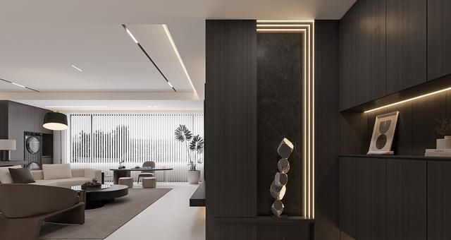 沉稳之境，高级永恒，140㎡意式风装修，材质、光影与生活共生 - 家居知识