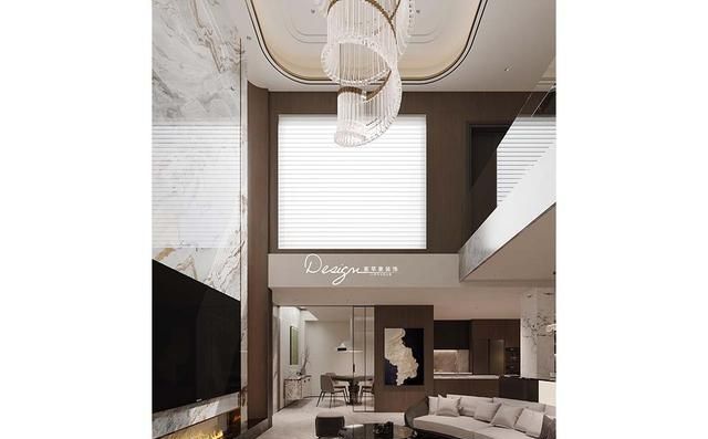 118㎡意式轻奢别墅装修奢而不华的高定美学！ - 家居知识