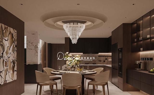 118㎡意式轻奢别墅装修奢而不华的高定美学！ - 家居知识