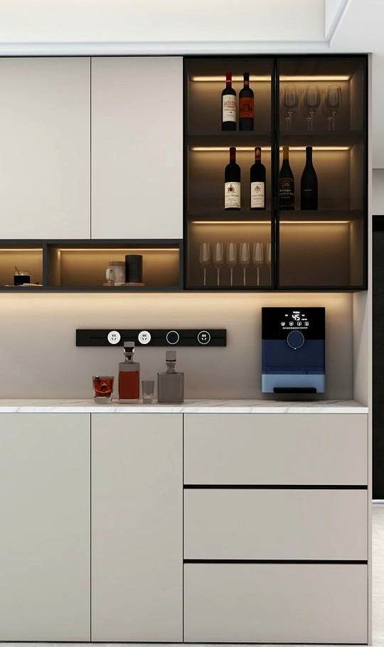 2025 餐边柜设计封神！小户型显大、大平层显贵，照着装不踩雷 - 家居知识