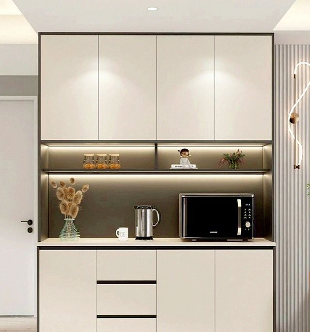 2025 餐边柜设计封神！小户型显大、大平层显贵，照着装不踩雷 - 家居知识