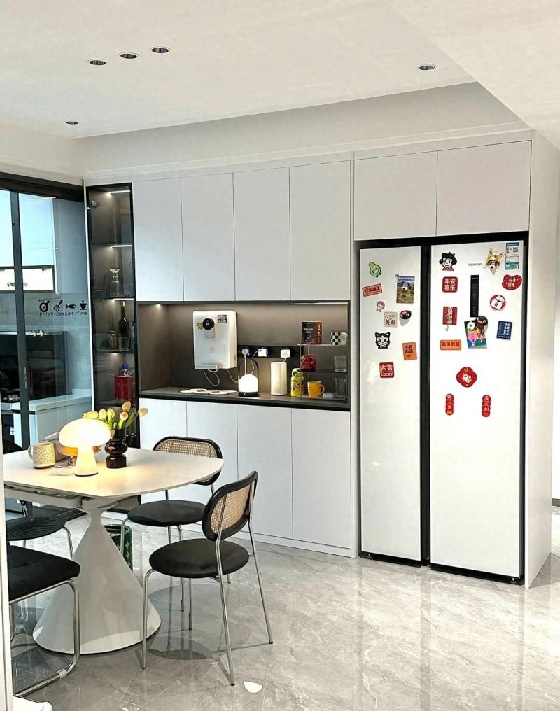 木工师傅巧手打造网红餐边柜，百万网友争相围观！