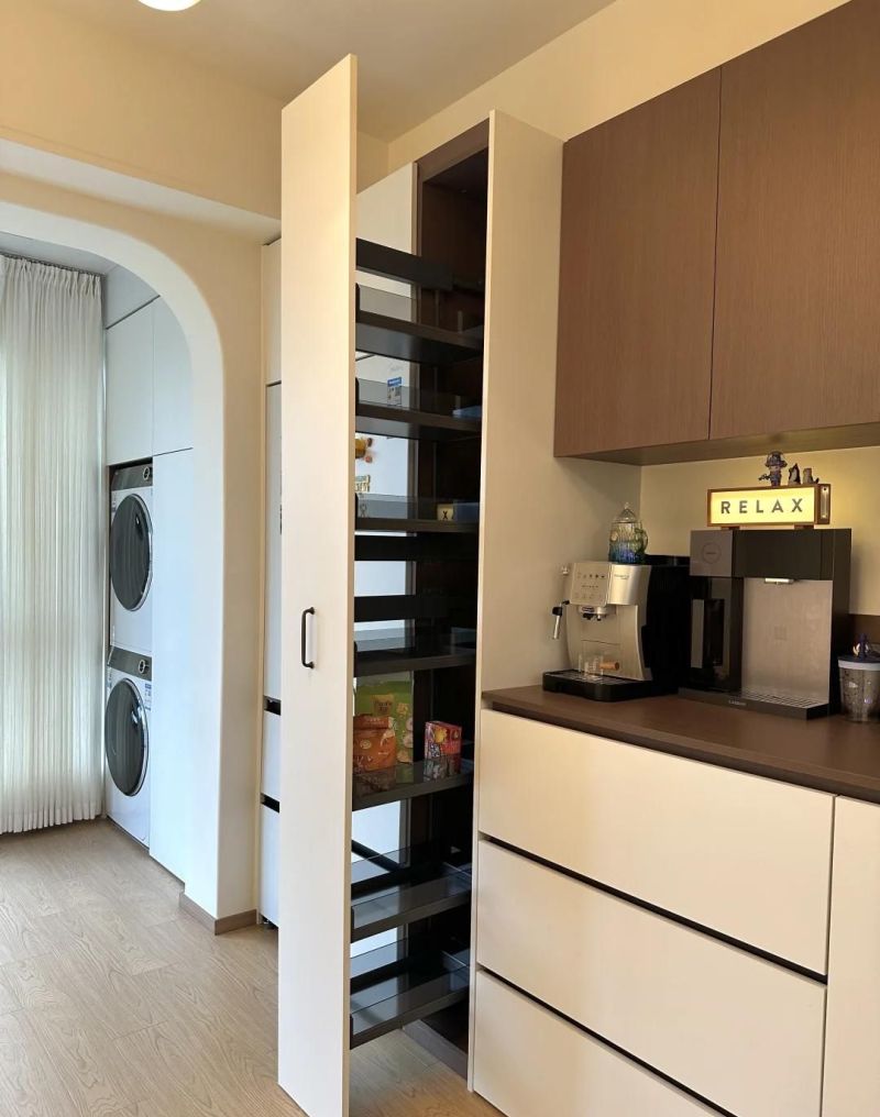 多亏木工师傅！我家餐边柜设计火了，100万人都在看 - 家居知识