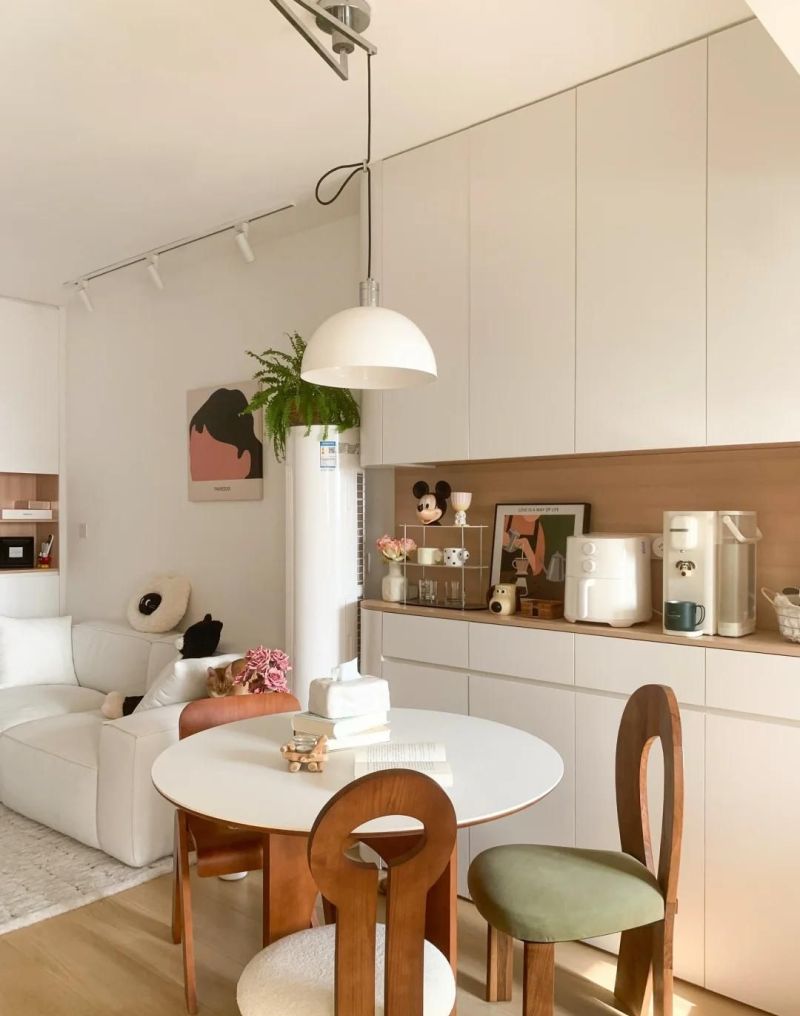 多亏木工师傅！我家餐边柜设计火了，100万人都在看 - 家居知识