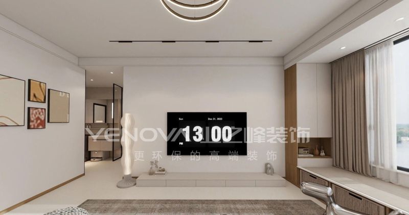 唐山金地御峯160平方米现代风格装修效果案例|业之峰装饰 - 家居知识