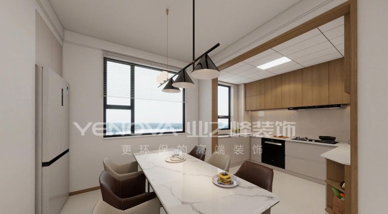 唐山金地御峯160平方米现代风格装修效果案例|业之峰装饰 - 家居知识