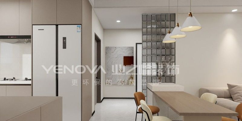 唐山花海茗著89平方米现代简约风格装修效果案例|业之峰装饰 - 家居知识