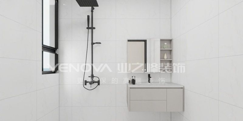 唐山花海茗著89平方米现代简约风格装修效果案例|业之峰装饰 - 家居知识