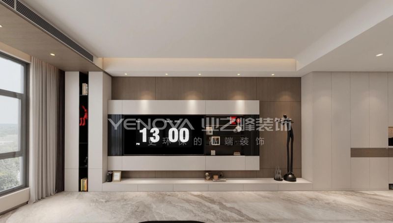 唐山国茂府115平方米现代风格装修效果案例|业之峰装饰 - 家居知识