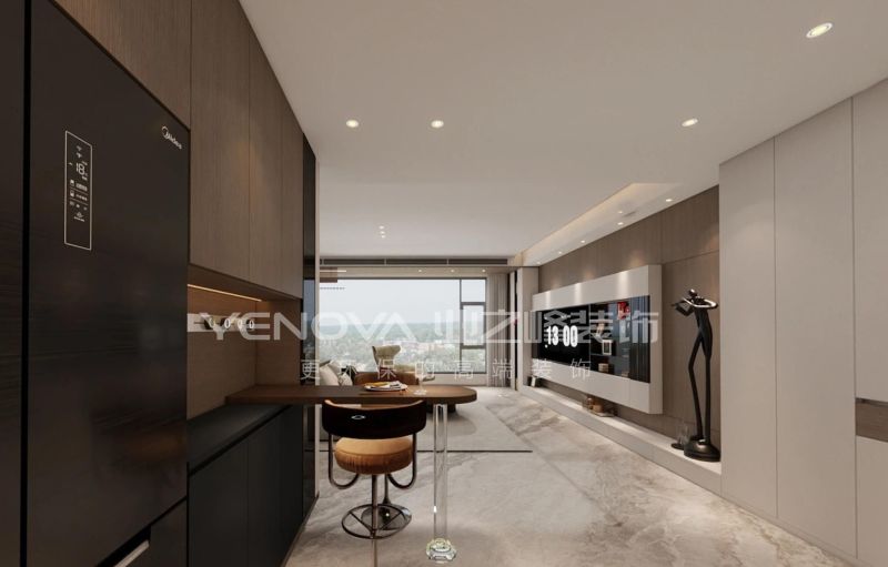 唐山国茂府115平方米现代风格装修效果案例|业之峰装饰 - 家居知识