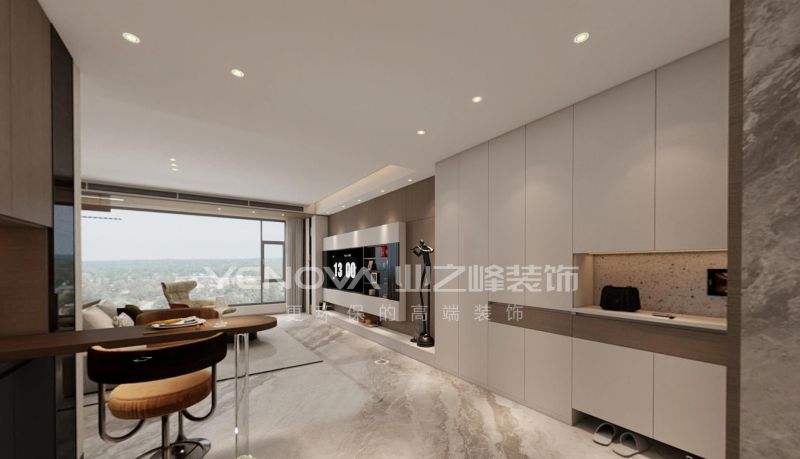 唐山国茂府115平方米现代风格装修效果案例|业之峰装饰 - 家居知识