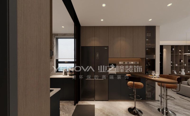 唐山国茂府115平方米现代风格装修效果案例|业之峰装饰 - 家居知识