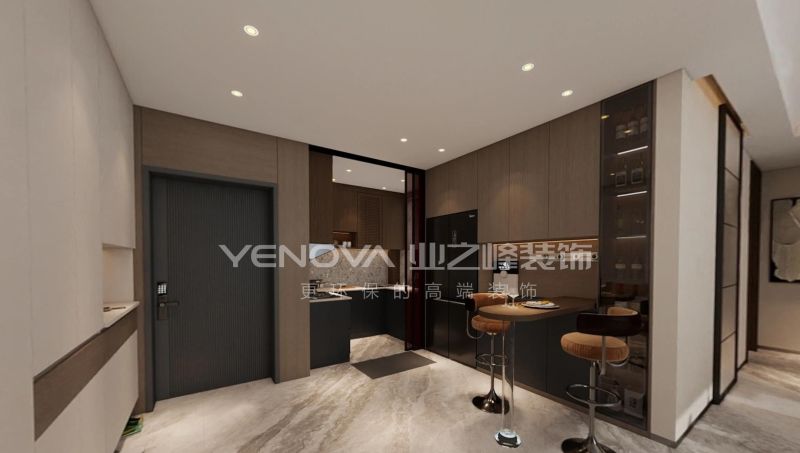 唐山国茂府115平方米现代风格装修效果案例|业之峰装饰 - 家居知识