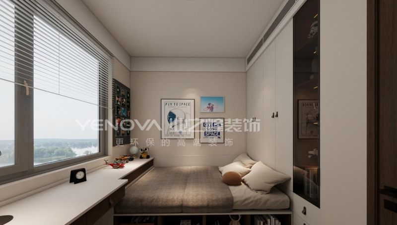 唐山国茂府115平方米现代风格装修效果案例|业之峰装饰 - 家居知识