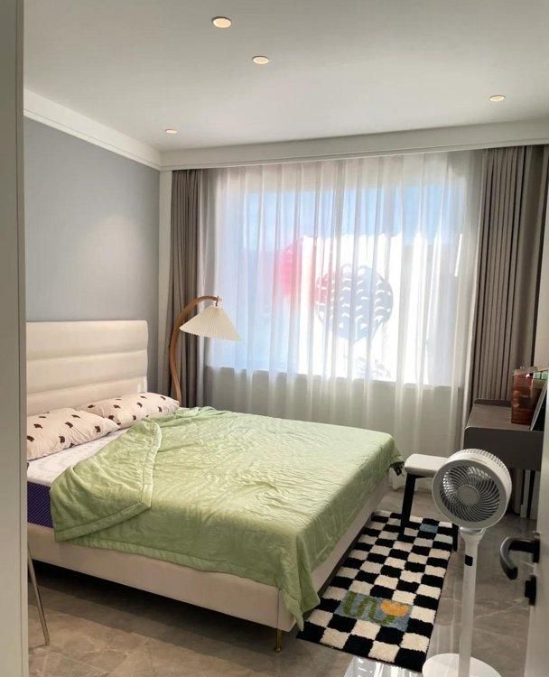 北京一户人家火了，坚持极简装修，全屋大白墙+无主灯，太实用了 - 家居知识