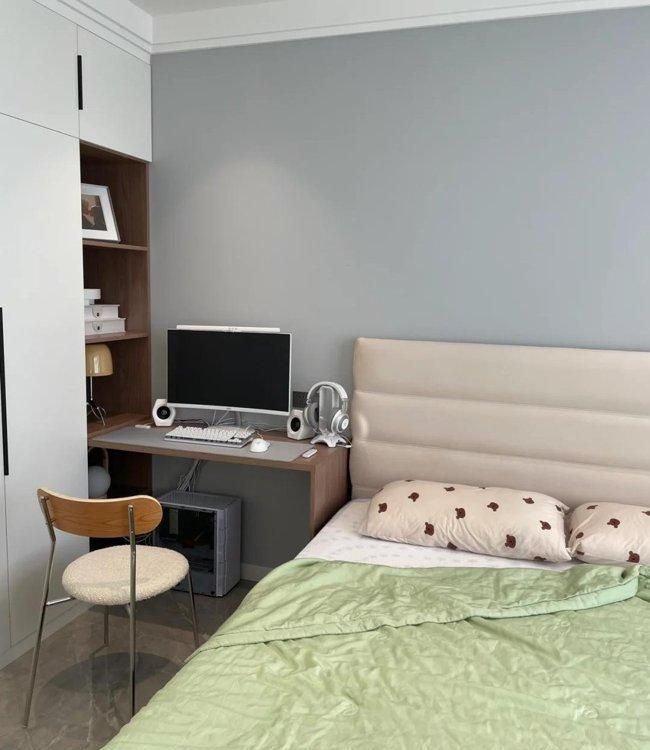 北京一户人家火了，坚持极简装修，全屋大白墙+无主灯，太实用了 - 家居知识