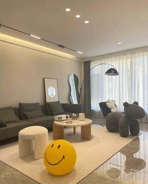 北京一户人家火了，坚持极简装修，全屋大白墙+无主灯，太实用了 - 家居知识