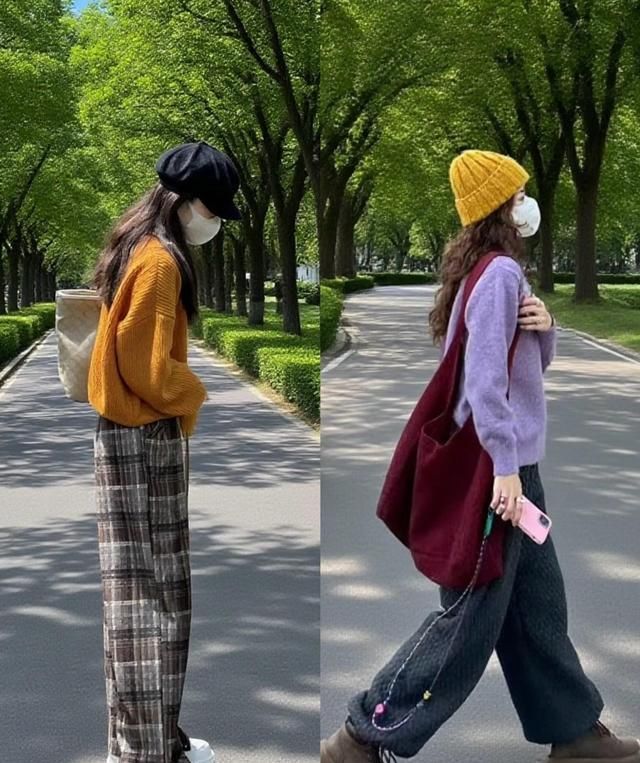 早秋很火的24套撞色风—森系甜美风+美式复古风，时髦酷飒随性 - 家居知识