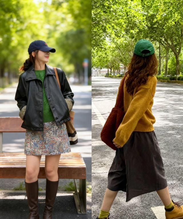 早秋很火的24套撞色风—森系甜美风+美式复古风，时髦酷飒随性 - 家居知识