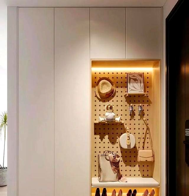 福建人的玄关鞋柜火了！6 个脑洞设计藏满巧思，小户型照搬也好用 - 家居知识